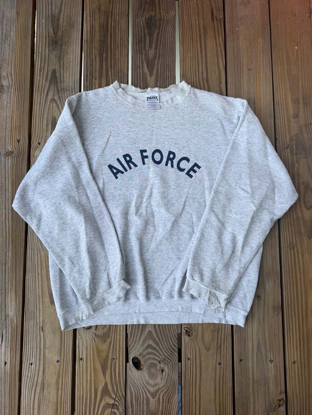 Vintage Tultex Air Force Academy Sweatshirt - X-Large - USA Made - 90s-2000s